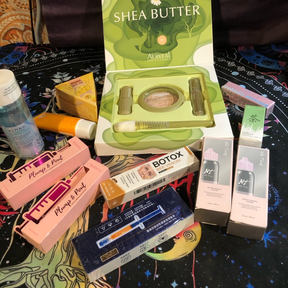 Assorted Skincare and Makeup Set